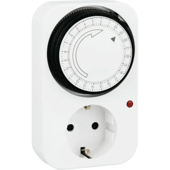 Nordic Quality Power Programmerbar Indendørstimer 24 timer