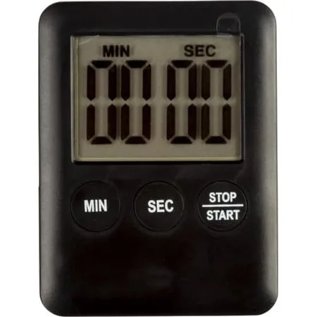 Nordic Quality Pepper Digital Køkkentimer, Sort, med Magnet