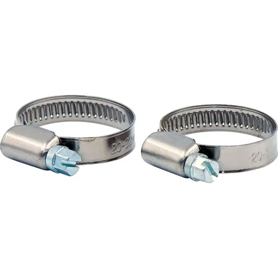 Nordic Quality Spændebånd 20-32 mm, 2 stk. (Rustfri stål)