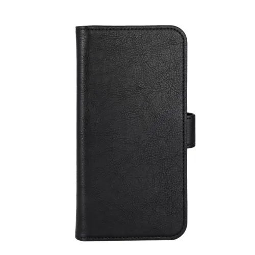 essentials Samsung Galaxy S22+ PU-lommebog, afkoblet, 3 kort, sort