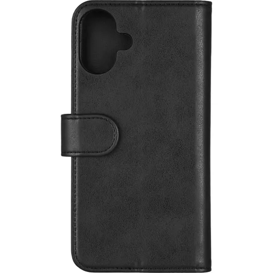 Essentials iPhone 16 Plus PU Cover, Sort