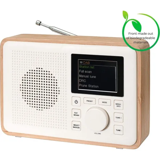 Denver DAB-60LW DAB+ Radio (Bluetooth) Lys træ
