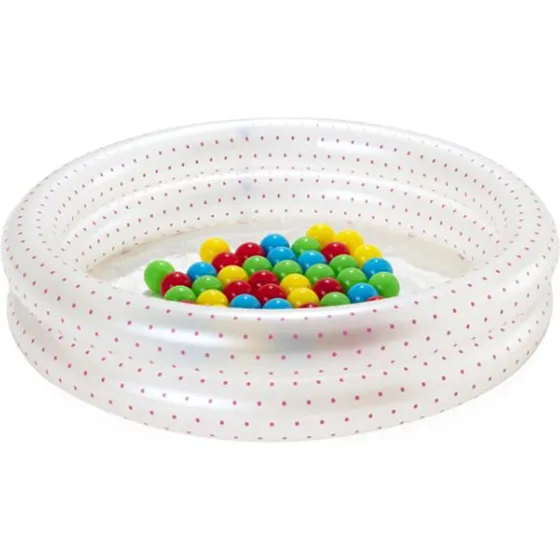 Bold- & legebassin 91 cm x 20 cm med 50 bolde
