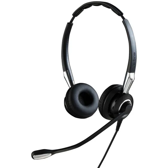 Jabra BIZ 2400 II QD Duo UNC Høretelefoner Sort