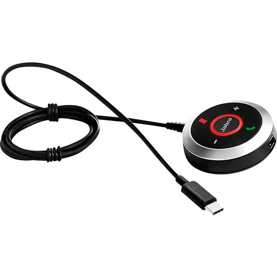 Jabra Evolve 40 Link MS USB-C Lydkontrol