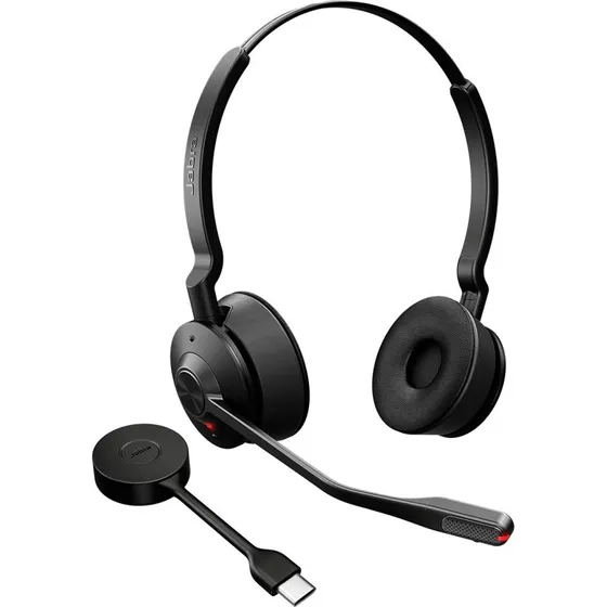 Jabra Engage 55 Stereo DECT (USB-A) – Trådløs hovedtelefon