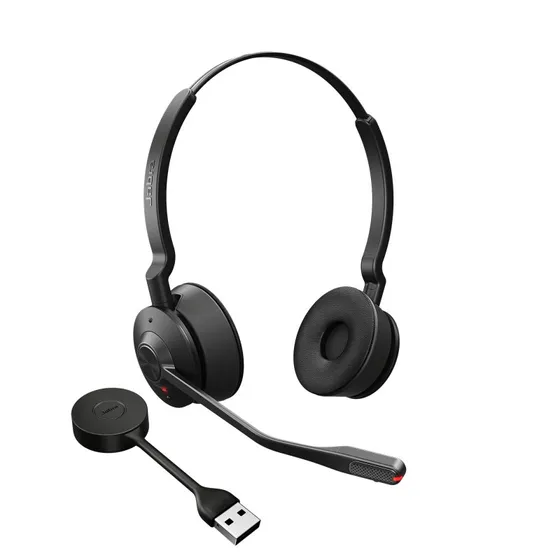 Jabra Engage 55 SE Convertible Trådløs Høretelefoner Sort