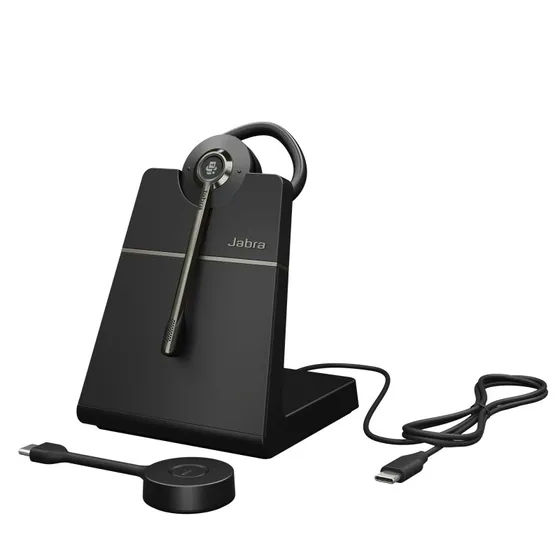 Jabra Engage 55 SE Convertible Trådløs Høretelefoner Sort