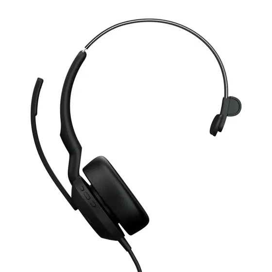Jabra Evolve2 50 UC Mono Kabelhøretelefon Sort