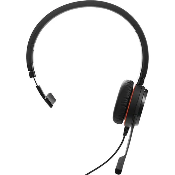 Jabra Evolve 30 II UC Mono Kablet Headset, Sort