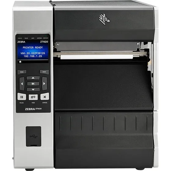 Zebra ZT620 Etiketprinter 300 dpi USB Bluetooth