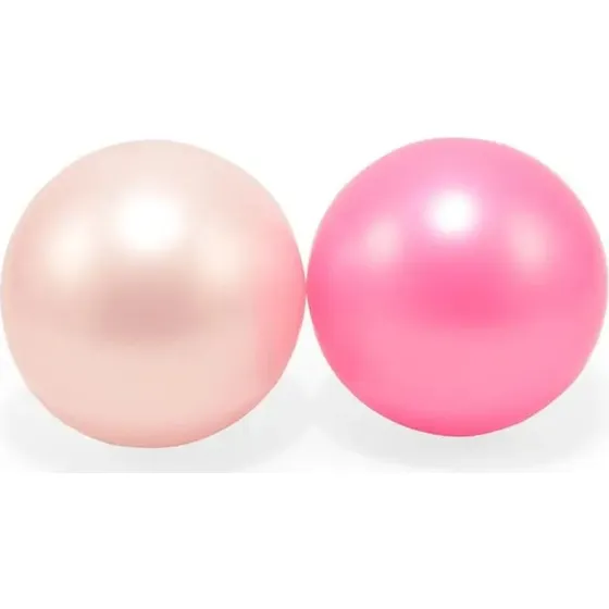 Magni 2 Plastikbolde i Net, Lyserød & Pink, 15 cm