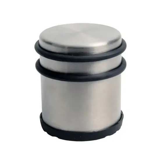 Home-it Dørstop Børstet Stål Ø62 x H75 mm, 1 kg