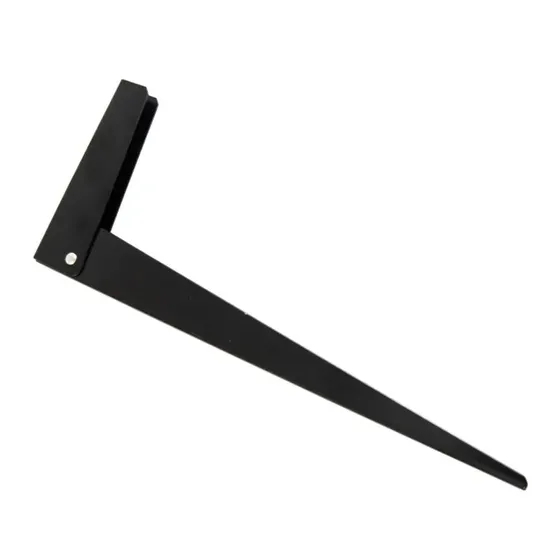 Home-it Foldbar bordbæring 400x160 mm, sort – 50 kg