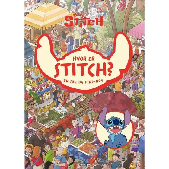 Disney: Hvor er Stitch? – Søg og find-bog (fra 4 år)