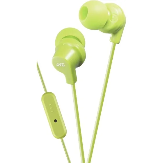 JVC FR15 In-Ear Hovedtelefon Grøn med Mikrofon