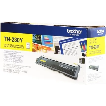 Brother TN230Y Gul Toner, 1.400 sider