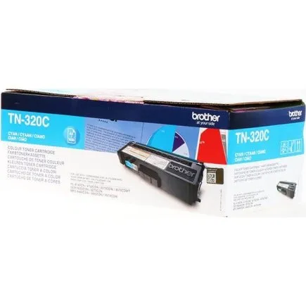 Brother TN320C Cyan Toner, 1.500 sider, original