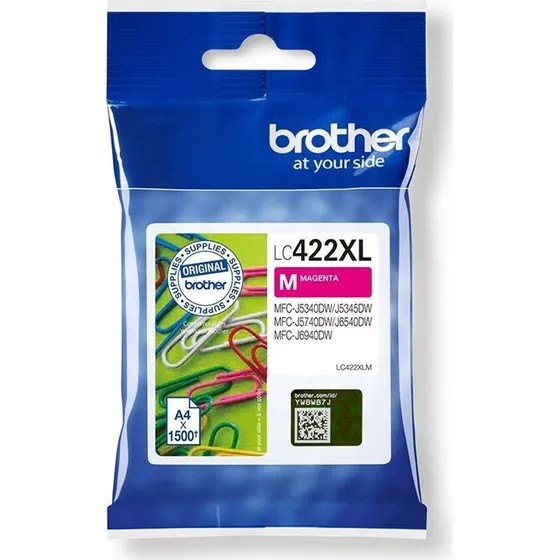 Brother LC422XLM Magenta 1500 sider