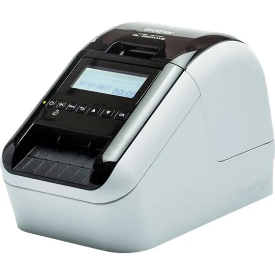 Brother QL-820NWBcVM Etiketprinter, Hvid, 300x600 dpi