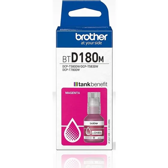 Brother BTD180M Magenta 5000 sider Blækrefill