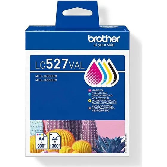Brother LC527 Value Pack CMYK Blækpatroner