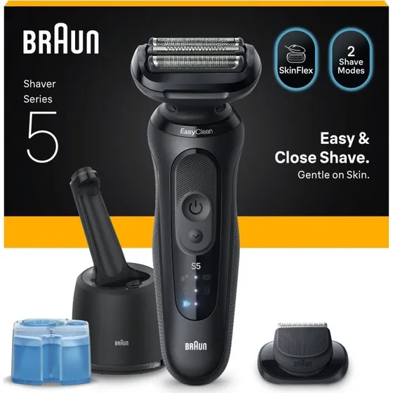 Braun Series 5 52-N7200CC elektrisk barbermaskine, sort
