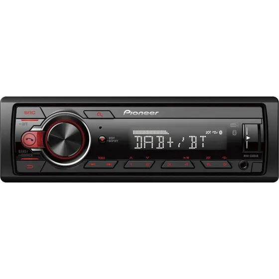 Pioneer MVH-330DABAN Bilmedia-Receiver Sort 200 W Bluetooth