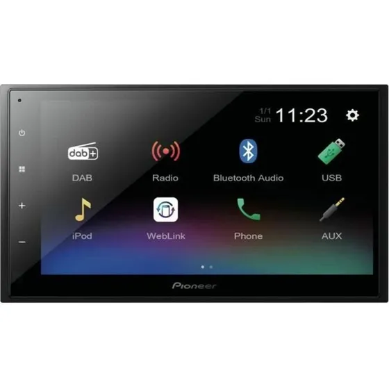 Pioneer DMH-A340DAB 2-DIN DAB+ Bluetooth Radio