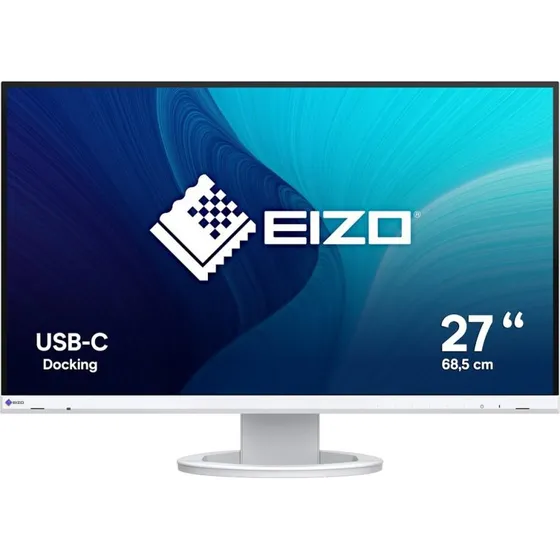 EIZO FlexScan EV2720S 27" QHD IPS USB-C hvid