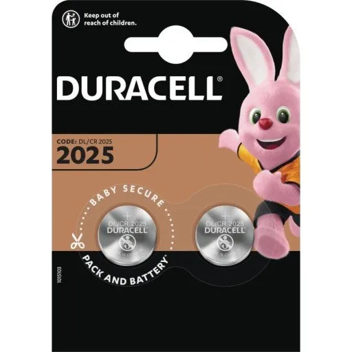 Duracell CR2025 Batterier, 2 stk.