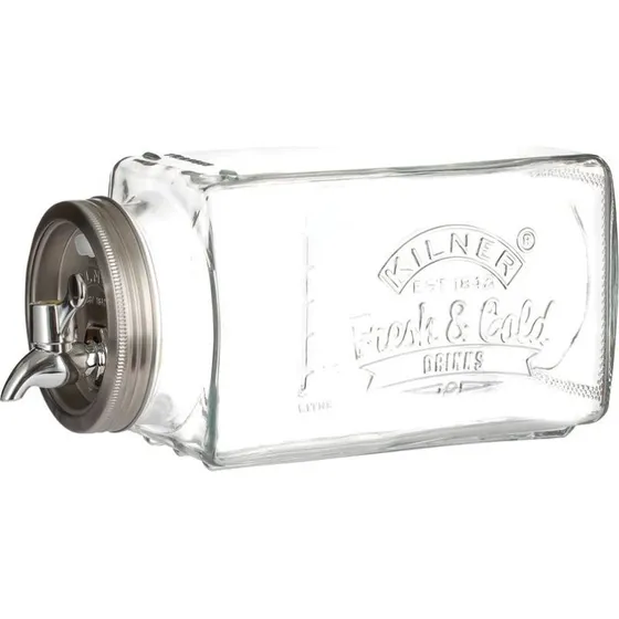 Kilner 3L Køleskabsdispenser med Tappefunktion
