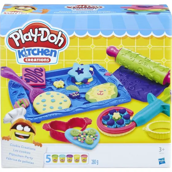 Hasbro Play-Doh Cookie Creations - 5 Farver, 14 Dele (3+ år)