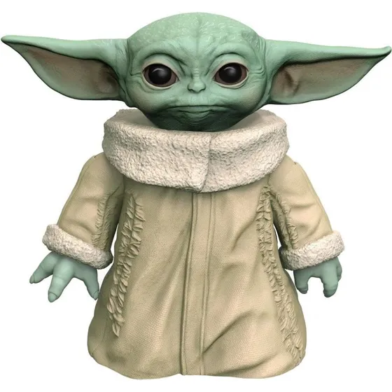 The Mandalorian Baby Yoda Poserende Figur med Bevægelige Led