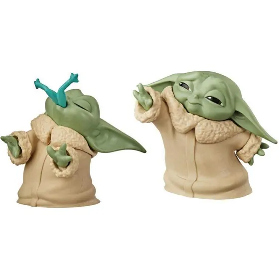 The Mandalorian: 2x Baby Yoda Figurer - The Bounty Collection