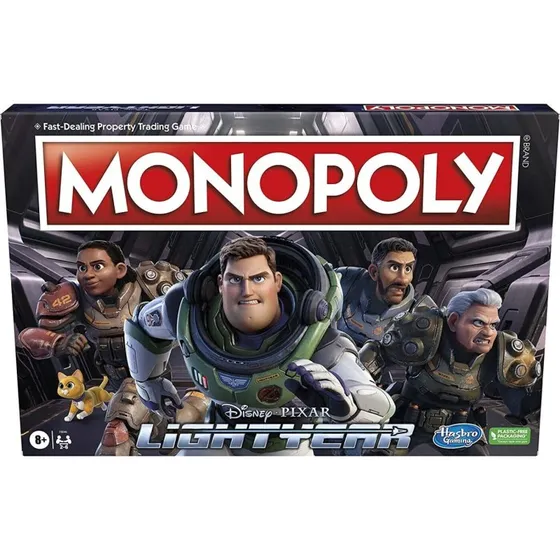 Hasbro Monopoly Lightyear Edition - Disney Pixar