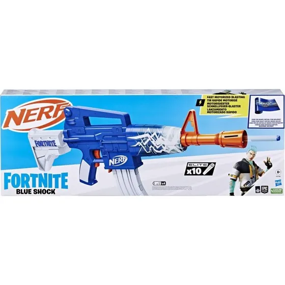 Nerf Fortnite Blue Shock - Blå Shock Wrap Blaster