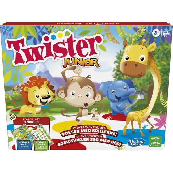 Hasbro Twister Junior 2 i 1 (DK/NO)