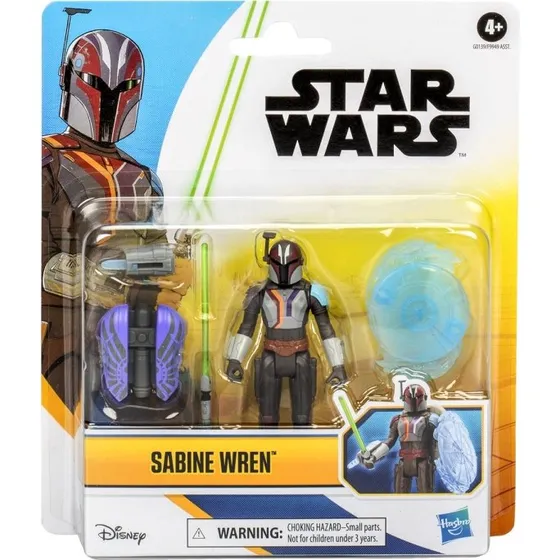 Star Wars Epic Hero Series Sabine Wren 10 cm, med 4 tilbehør