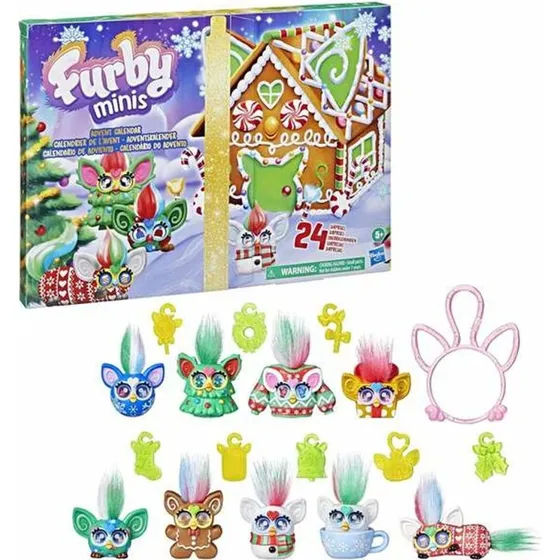Furby Minis Julekalender - Multifarvet