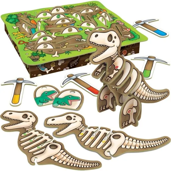 Orchard Toys Dinosaur Dig - Brætspil for børn fra 4 år