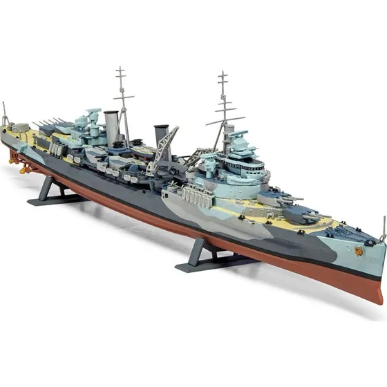Airfix HMS Belfast Skib Byggesæt 1:72