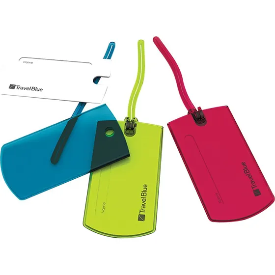Jelly ID Tag 2-pack, Rød, Grøn eller Blå