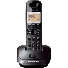 Panasonic KXTG2511FX Trådløs Telefon, Sort med Display og Højttaler