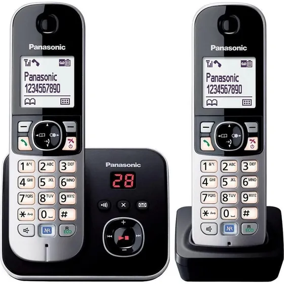 Panasonic KX-TG6822 Trådløs Telefon 2 stk