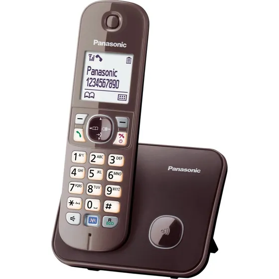 Panasonic KX-TG6811 Trådløs Telefon Mokka Brun