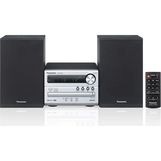 Panasonic SC-PM250EC-S Mikro-stereo 20W Bluetooth CD-USB