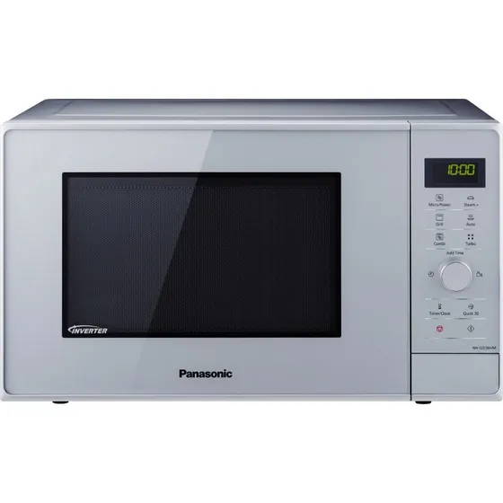 Panasonic NN-GD36HMSUG Mikrobølgeovn med Grill, 23L, 1000W, Sølv