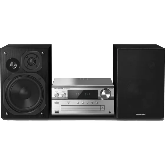 Panasonic PMX90 Hi-Res Audio Stereoanlæg med Bluetooth og CD-afspiller, Sølv