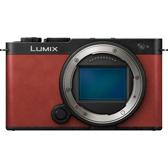 Panasonic Lumix S9 Rød, 24,2 MP, Kompakt Systemkamera